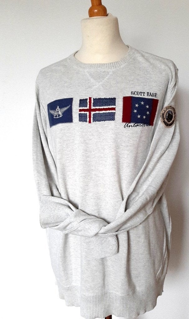 Hallinger trui in maat XL., Hallinger, Maat 56/58 (XL), Gedragen, Meerkleurig