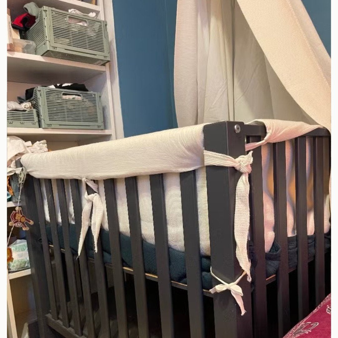 Speelboks met hemeltje, Kinderen en Baby's, Babywiegjes en Ledikanten, Ophalen of Verzenden, Gebruikt, Ledikant