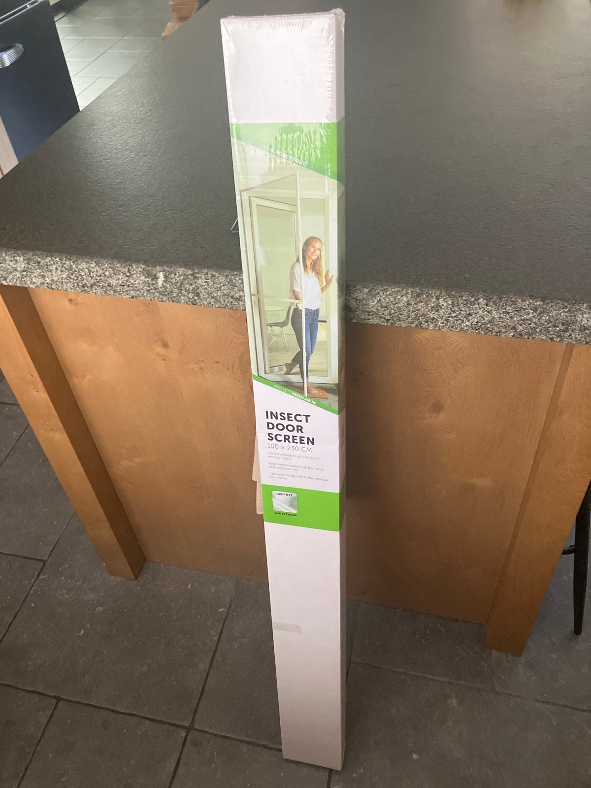 Insectenhor / Hordeur 100x230cm - Nieuw in verpakking, Doe-het-zelf en Verbouw, Deuren en Horren, Ophalen, 80 tot 100 cm, 215 cm of meer