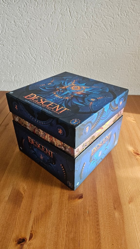 Descent Legends of the Dark (Painted), Hobby en Vrije tijd, Een of twee spelers, Ophalen of Verzenden, Gebruikt, Fantasy Flight Games