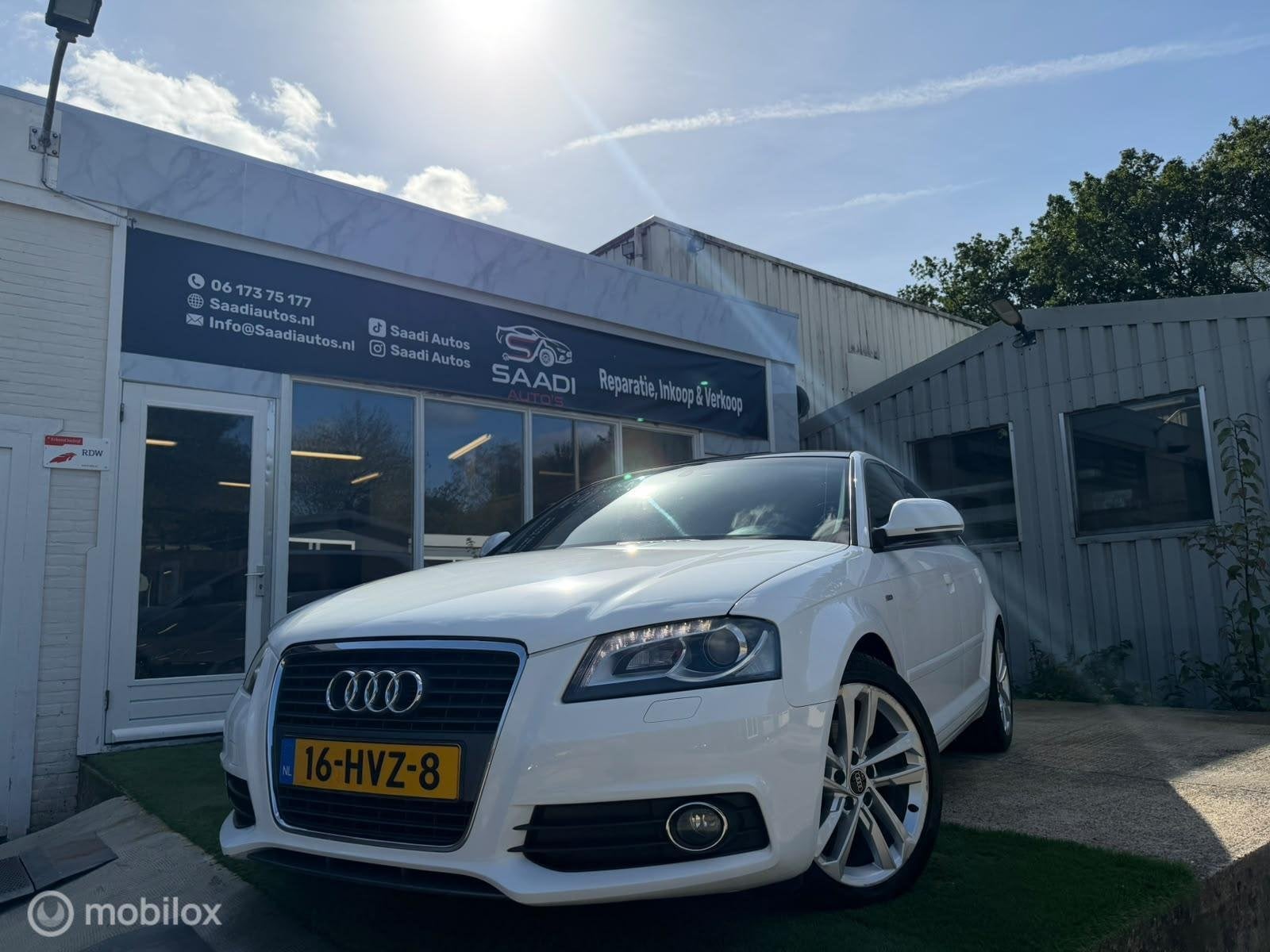 Audi A3 1.8 TFSI 160pk Automaat | APK 2027 | Koppeling nieuw, Euro 5, 15 km/l, Gebruikt, Zwart