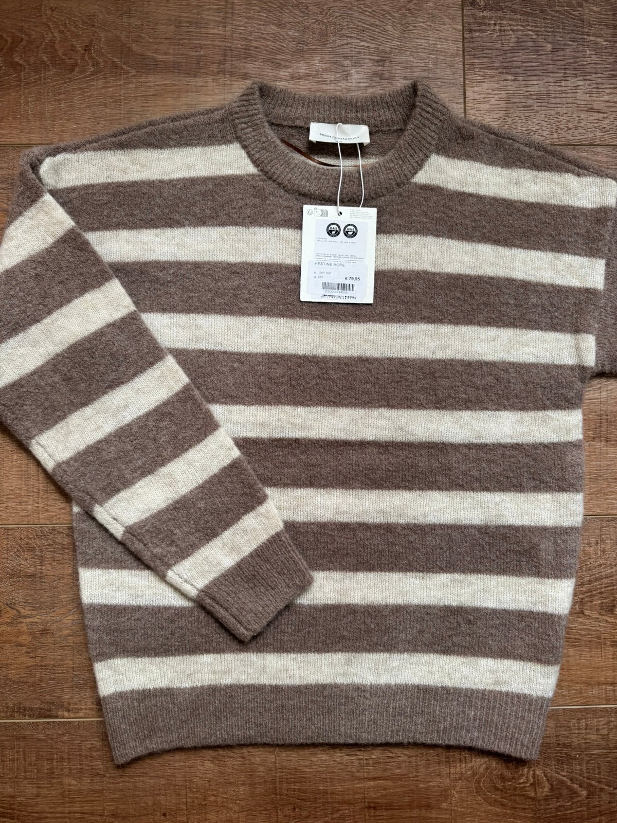 * nieuw * sjieke warme trui wol alpaca S/M Msch Copenhagen, Kleding | Dames, Truien en Vesten, Ophalen of Verzenden, Nieuw, Maat 38/40 (M)