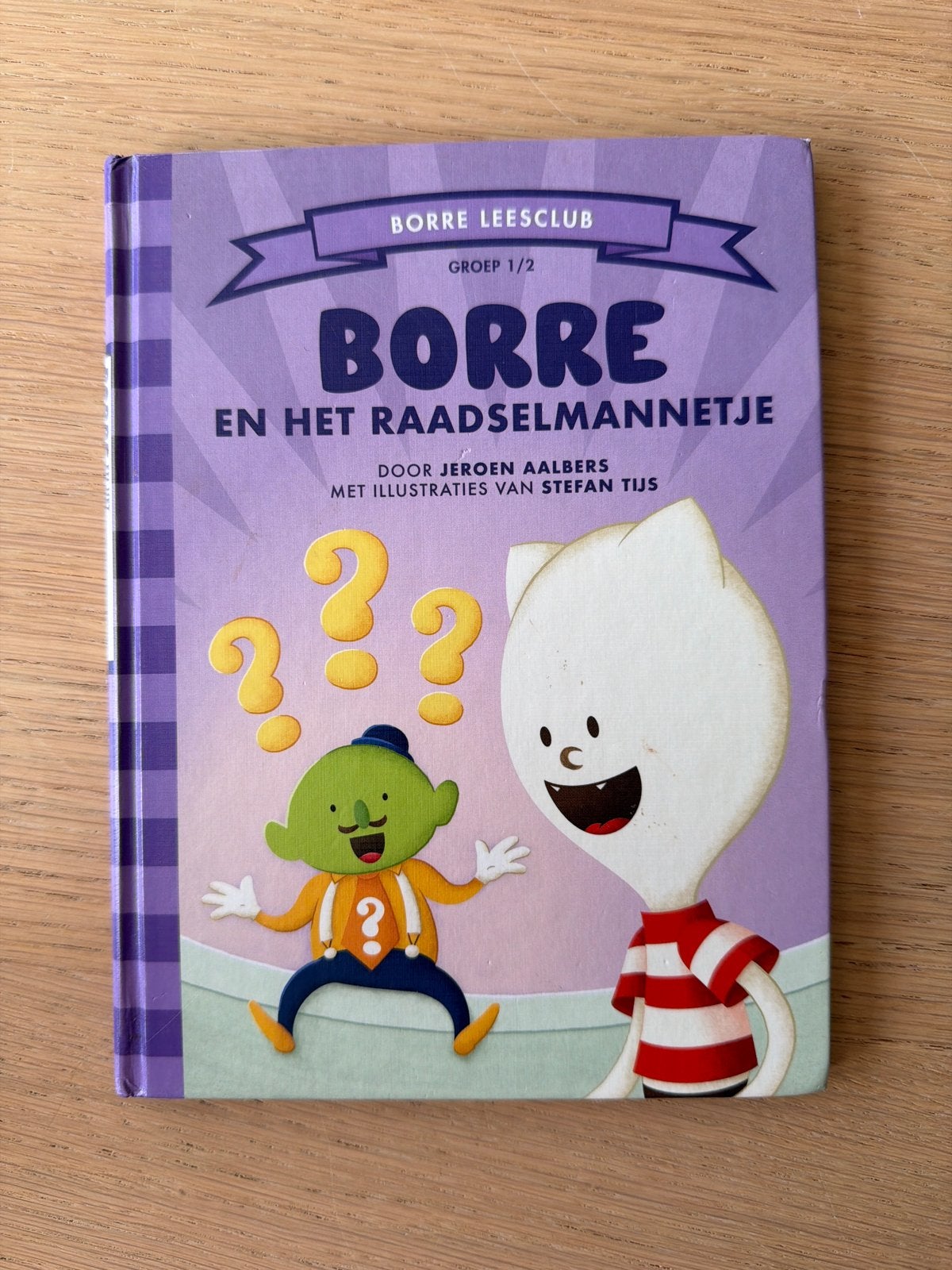 Borre en het Raadselmannetje - Borre Leesclub Groep 1/2, Ophalen of Verzenden, Gelezen