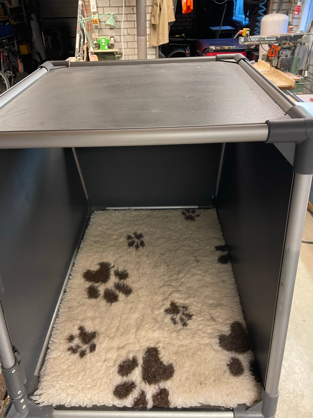 Hondenbox transportbox, Dieren en Toebehoren, Hondenbenches, Ophalen, Zo goed als nieuw