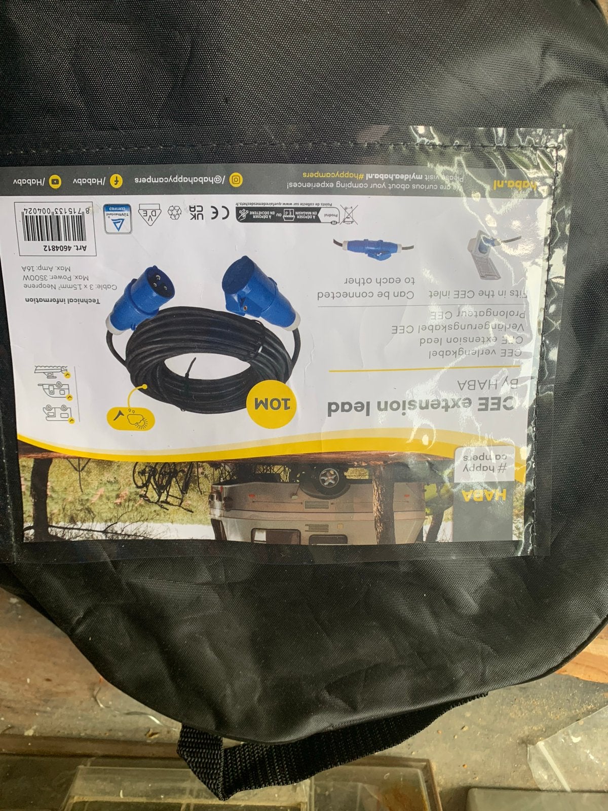 CEE Verlengsnoer 10M - HABA Happy Campers, Ophalen of Verzenden, Nieuw