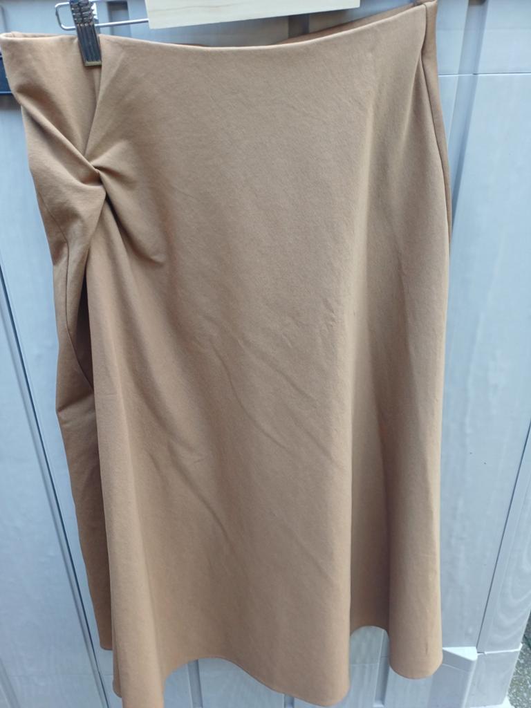 Purdey rok camel/ Stretchrok, Maat 38/40 (M), Bruin, Nieuw, Ophalen of Verzenden