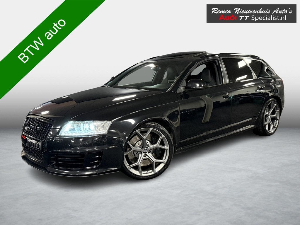 Audi RS6 Avant 5.0 TFSI RS 6 Youngtimer Btw Auto, Auto's, Audi, Automaat, 579 pk, Gebruikt, Zwart