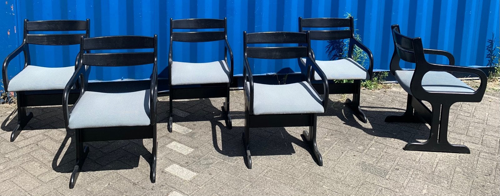 6 Farstrup Møbler Deense eetkamerstoelen Farstrup møbler, Ophalen