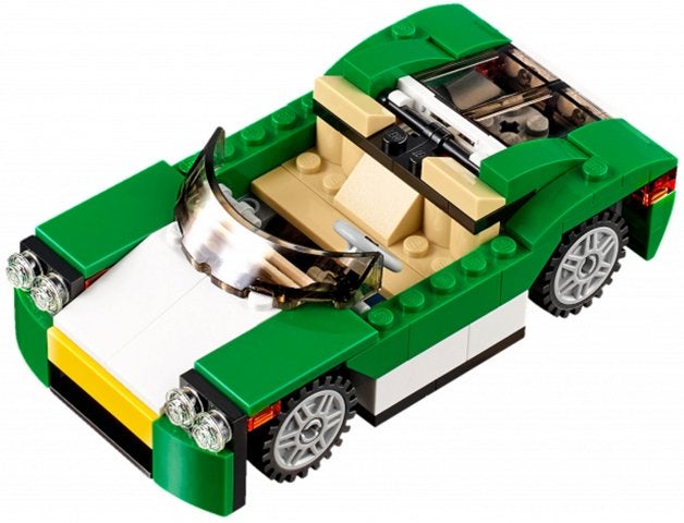 Lego Creator - Green Cruiser (31056), Ophalen of Verzenden, Gebruikt, Complete set, Lego