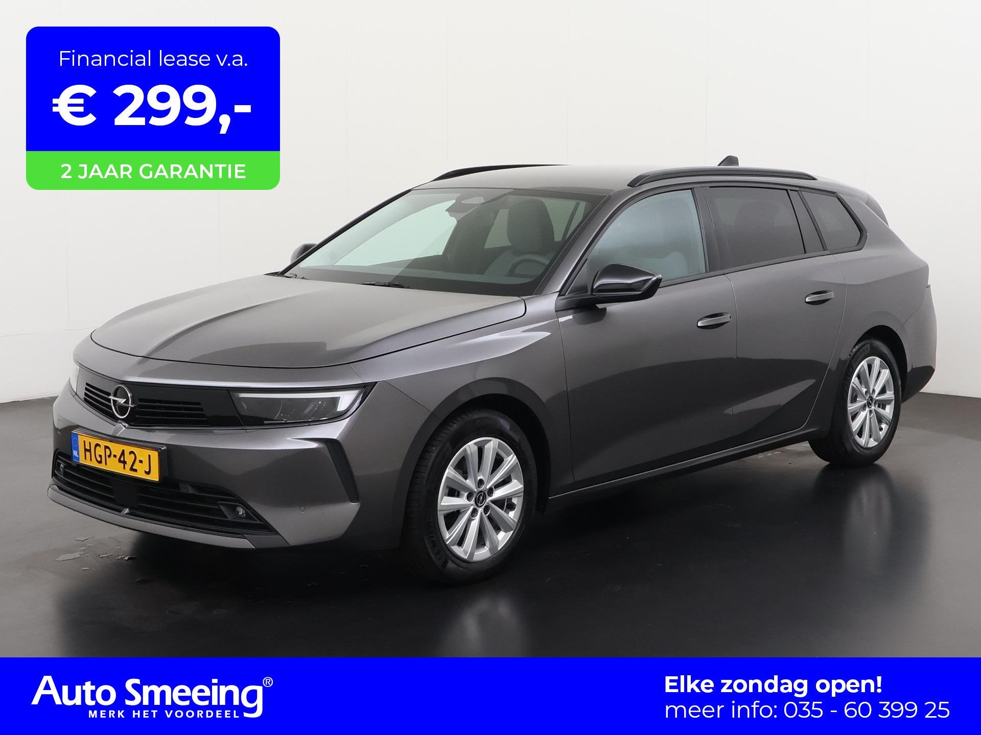 Opel Astra Sports Tourer 1.2 Turbo Business Edition | Camera, Auto's, Voorwielaandrijving, 12 maanden, Stof, 1199 cc
