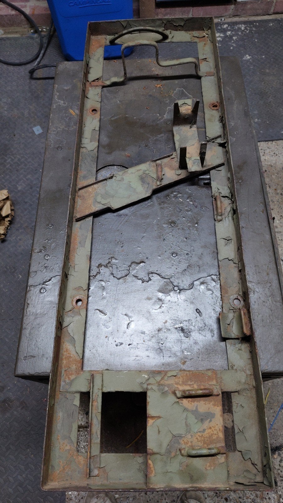 gereedschap rek voor daf ya 126, Verzamelen, Ophalen, Landmacht, Nederland
