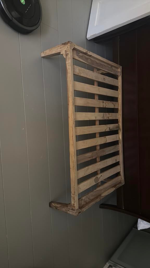 Pallet kussen drager teak, Ophalen of Verzenden, Zo goed als nieuw, Complete sauna