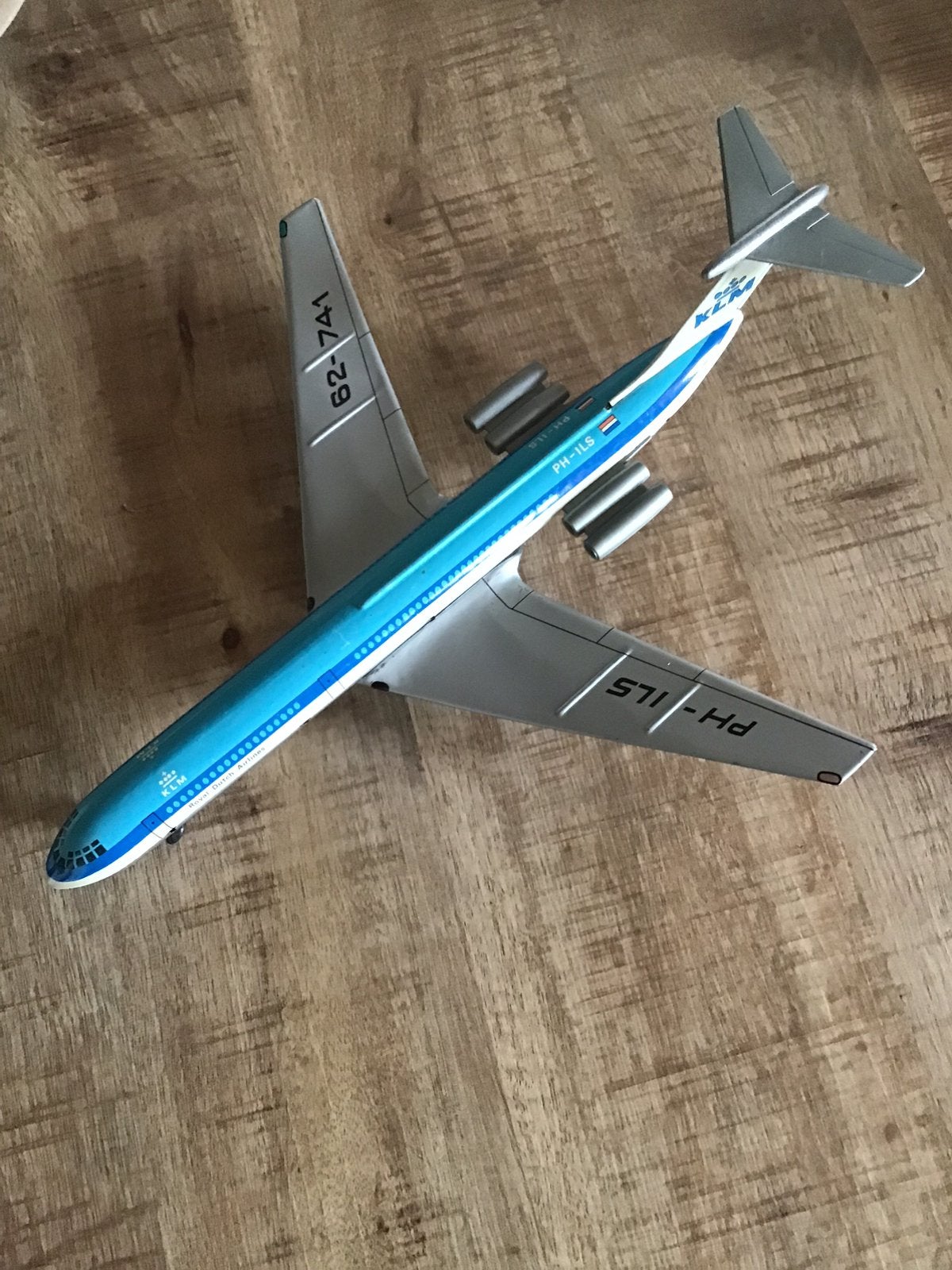Blikken KLM vliegtuig vintage, Ophalen of Verzenden