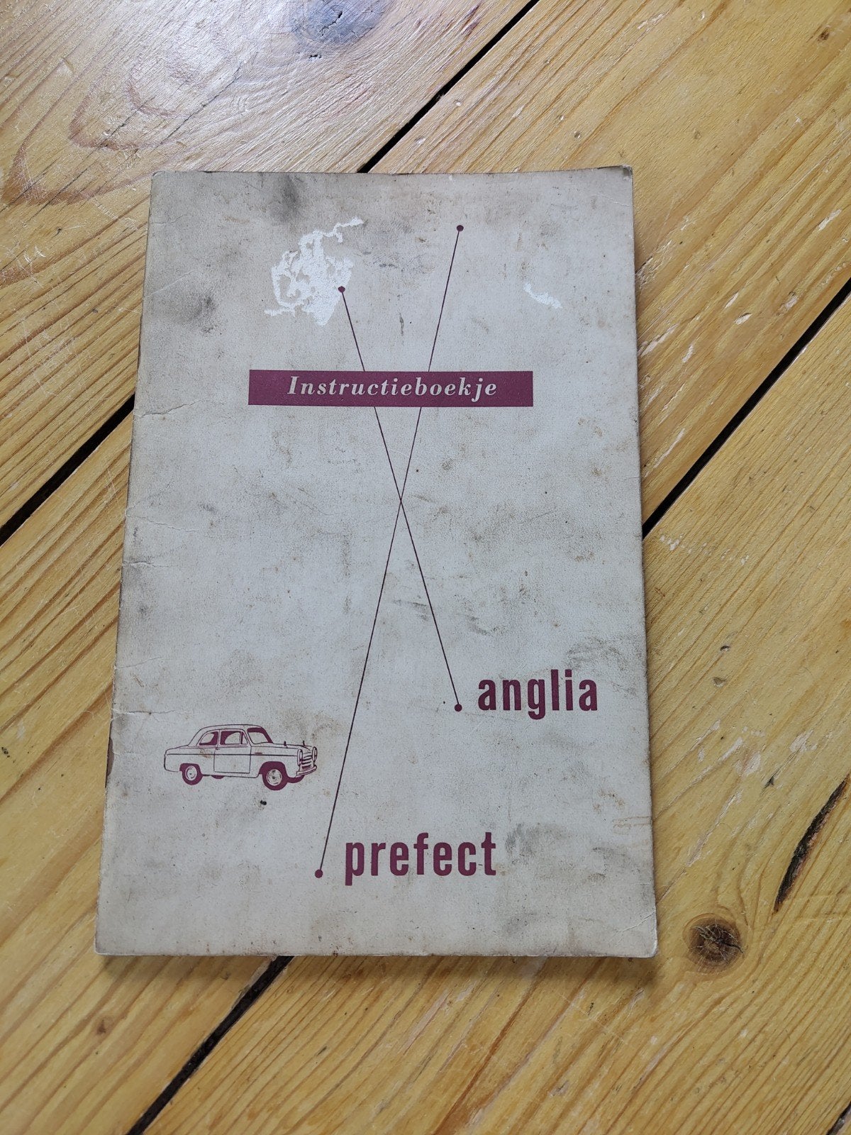 Instructieboekje Ford Anglia & Prefect, Ophalen of Verzenden