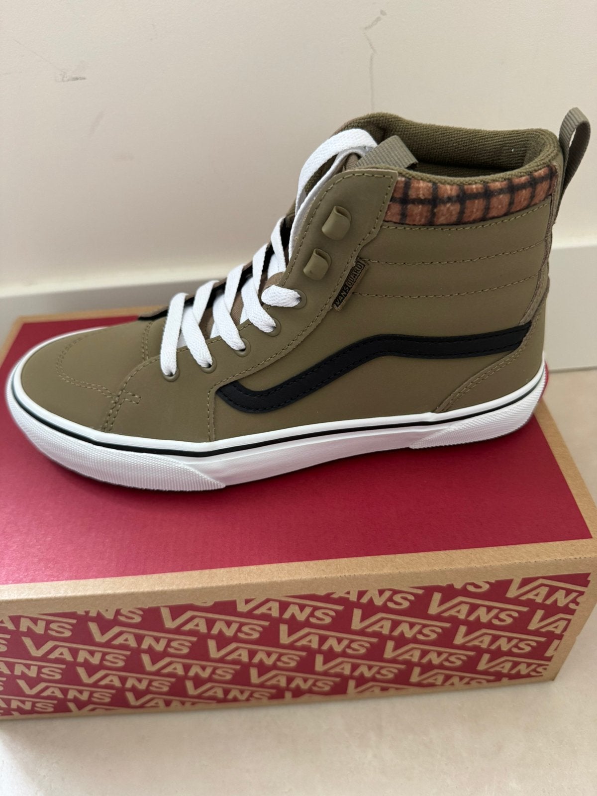 Vans Filmore Hi Vansguard Cozy Plaid || 38 || Nieuw!, Overige kleuren, Nieuw, Ophalen of Verzenden, Sneakers of Gympen