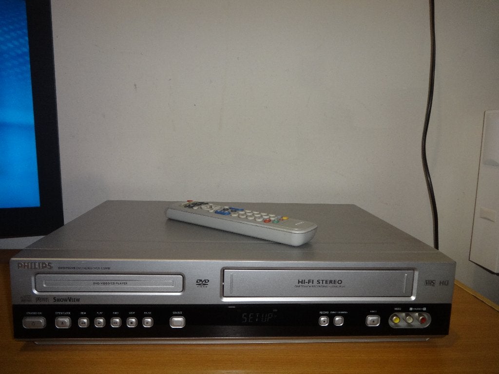 Philips DVD755VR DVD Video/VHS combi, Audio, Tv en Foto, Videospelers, Ophalen of Verzenden, Zo goed als nieuw, Overige typen