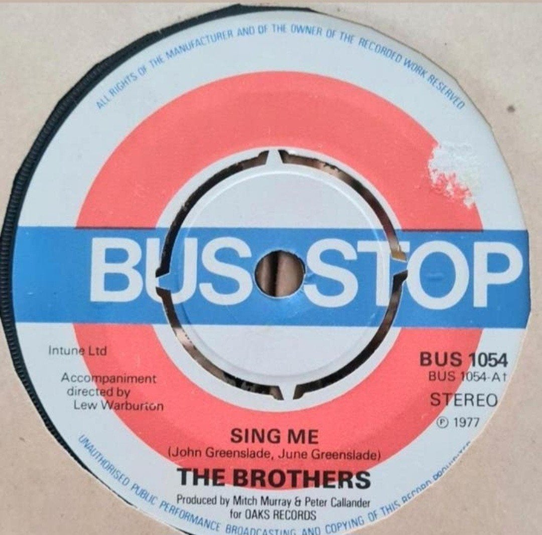 THE BROTHERS - SING ME, Ophalen of Verzenden, Gebruikt, Pop