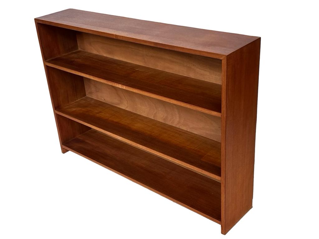 Vintage Boekenkast Kastje Jaren '60 Teak Fineer, Huis en Inrichting, Kasten | Boekenkasten, Met plank(en), Gebruikt, Vintage, 50 tot 100 cm