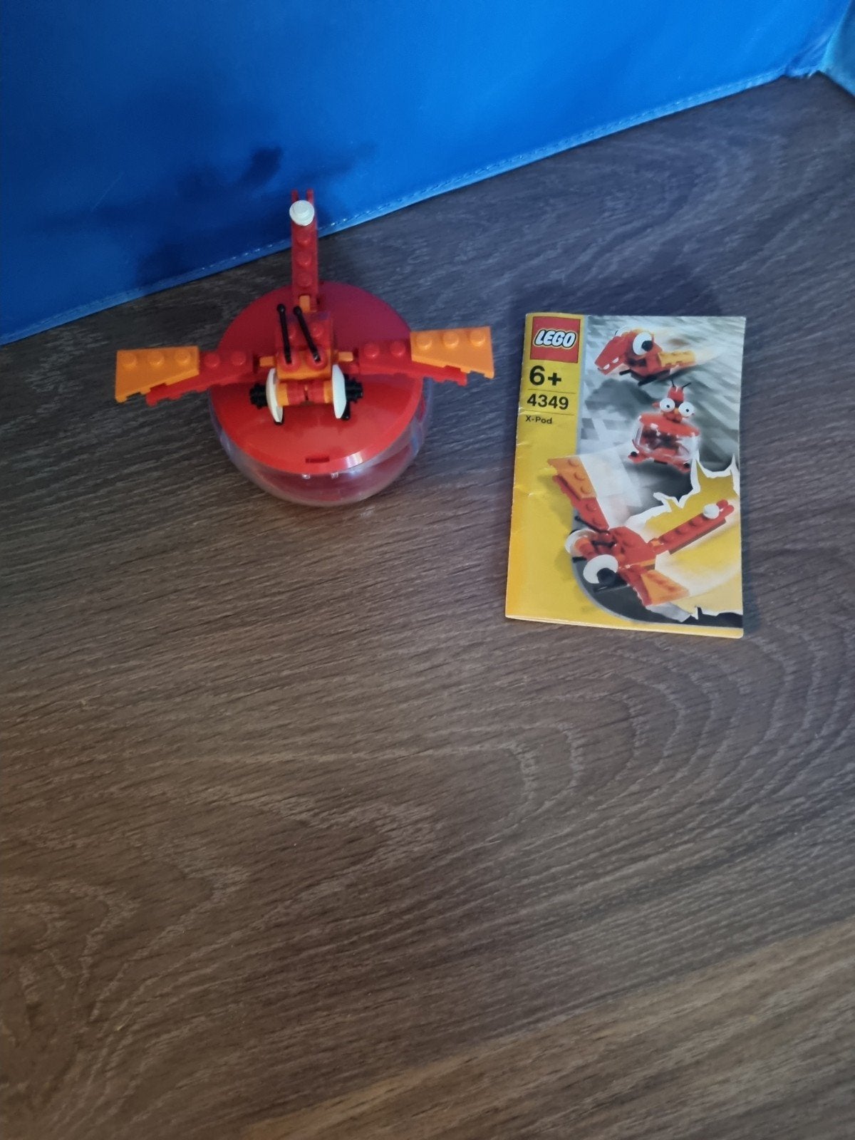 LEGO 4349 X-Pod: Krab - Compleet met instructies, Overige thema's, Lego, Compleet, Ophalen of Verzenden
