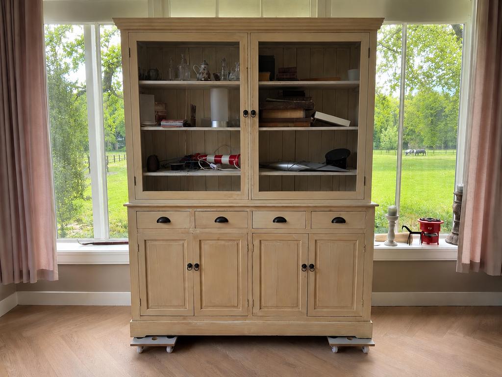 Vintage buffetkast, Huis en Inrichting, Ophalen, Gebruikt, Met deur(en), 150 tot 200 cm