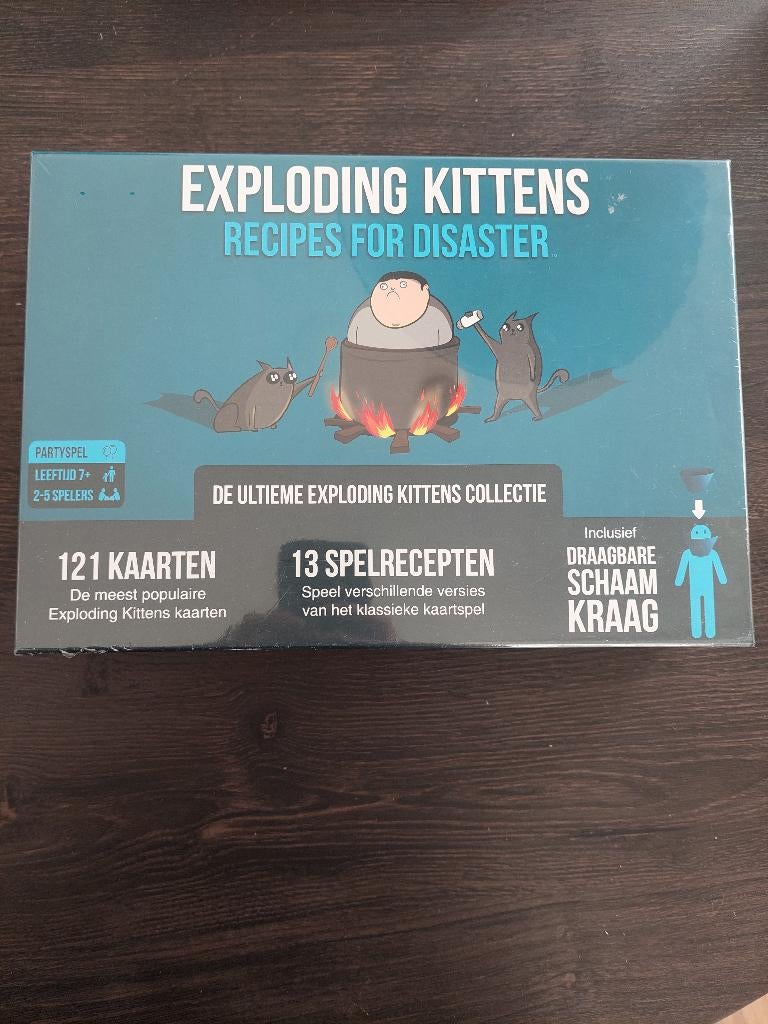 Exploding Kittens Recipes for Disaster Nieuw, Vijf spelers of meer, Ophalen of Verzenden, Nieuw, Exploding Kittens