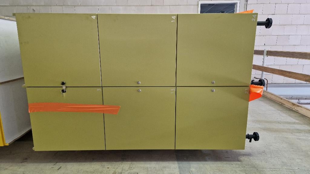 Partij Lockerkasten opbergkasten kluisje ( 503 ), Huis en Inrichting, Kasten | Lockerkasten, Ophalen, Nieuw, Nb, Nb