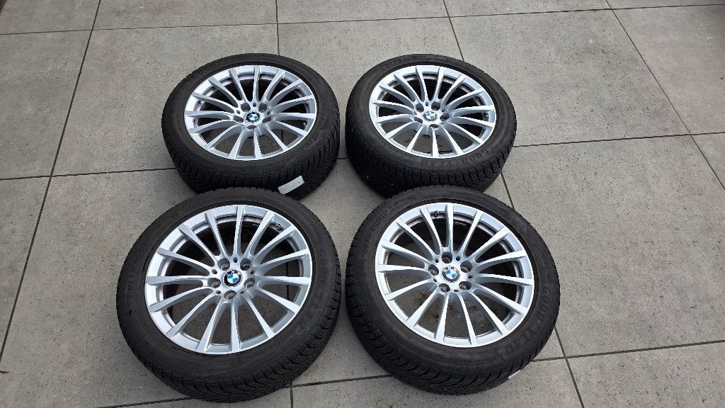 Originele BMW G31 5 SERIE Winterbanden 18 INCH 245/45/18, 18 inch, Band(en), Personenwagen, Gebruikt
