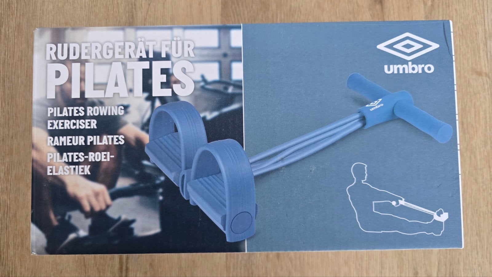 Umbro Pilates Roei-elastiek / Pilates Rowing Exerciser, Ophalen of Verzenden, Nieuw, Yoga-accessoire