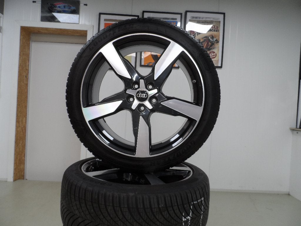 20 inch Audi A6 S-Line origineel velgen set met all season, Auto-onderdelen, Banden en Velgen, Audi, Gebruikt, Banden en Velgen