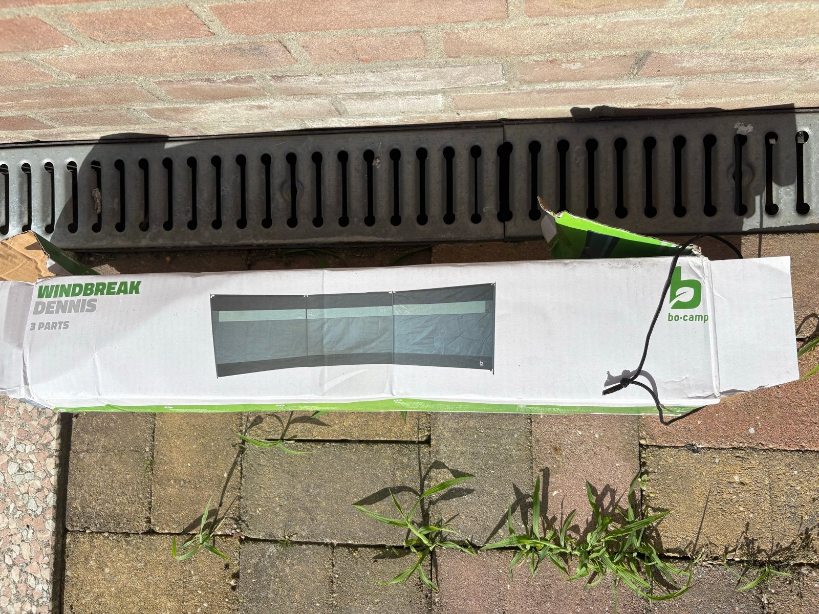 Bo-Camp Windscherm Dennis 500x140 cm - Nieuw in doos, Ophalen, Nieuw