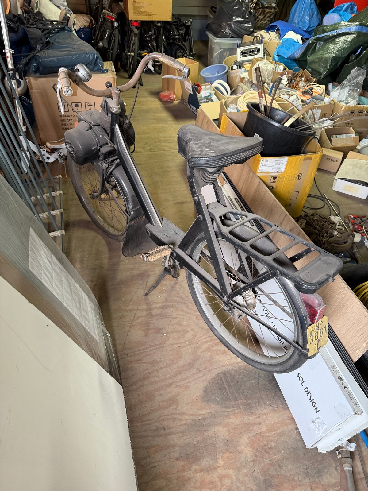 Vintage Solex 3800 Bromfiets - Klassieke Solex, Ophalen, Gebruikt, Maximaal 25 km/u