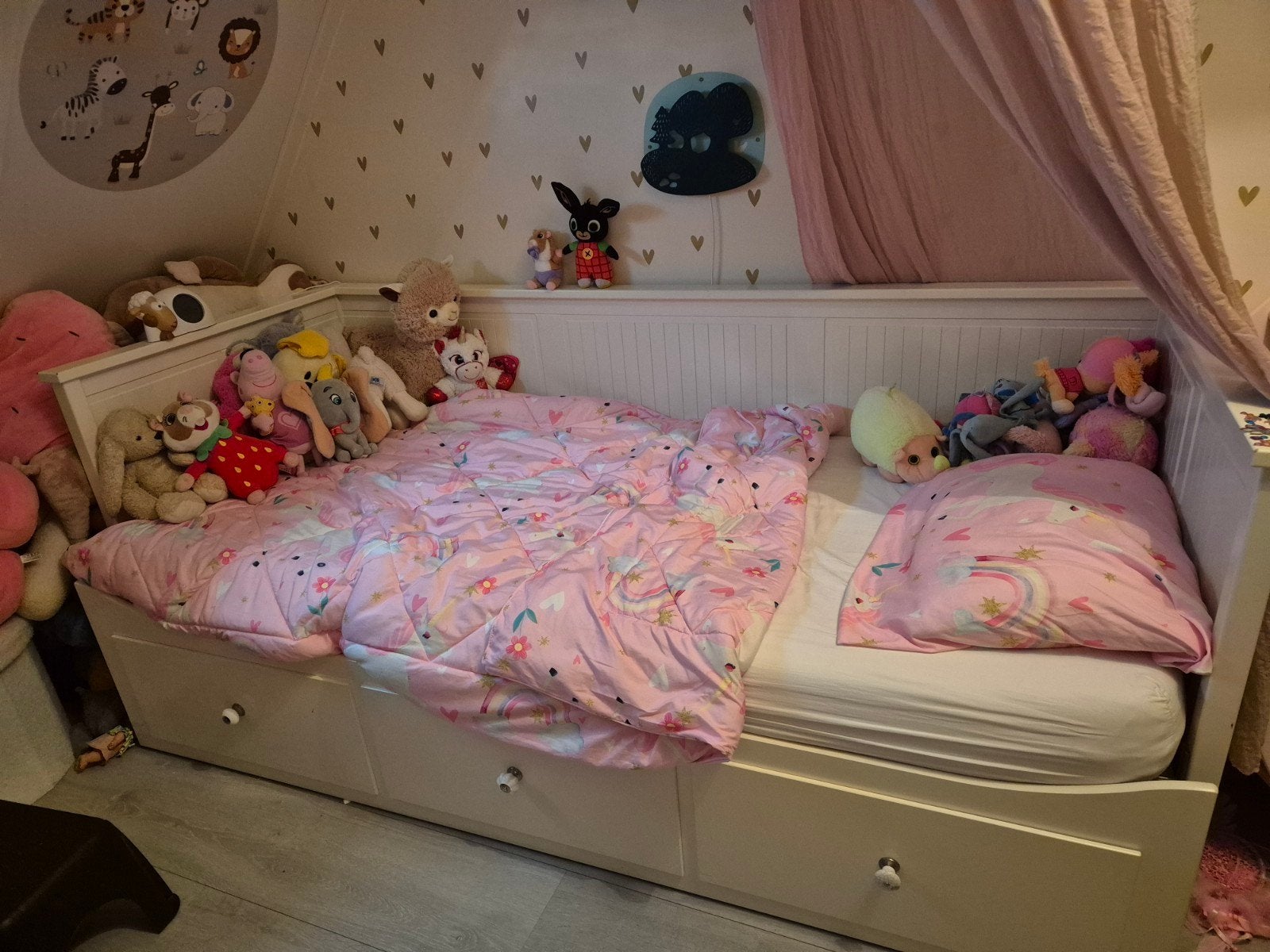 ikea hemnes kinderbed, Ophalen, Gebruikt, 70 tot 85 cm, Matras