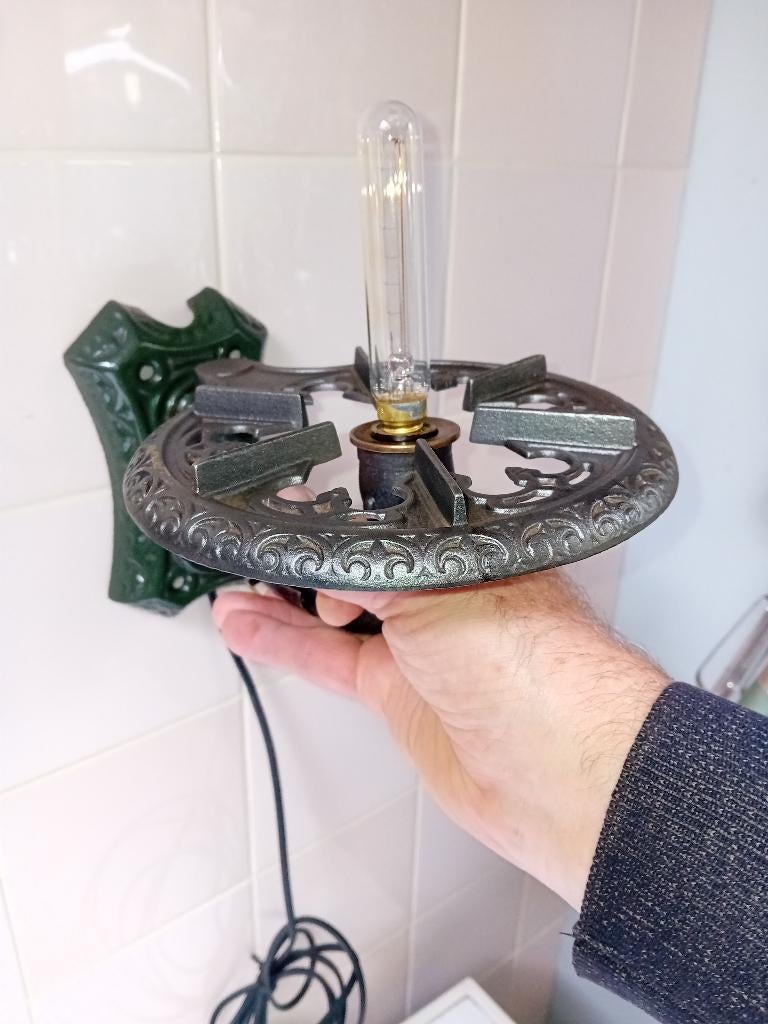 Lamp oude gasbrander., Antiek en Kunst, Ophalen of Verzenden