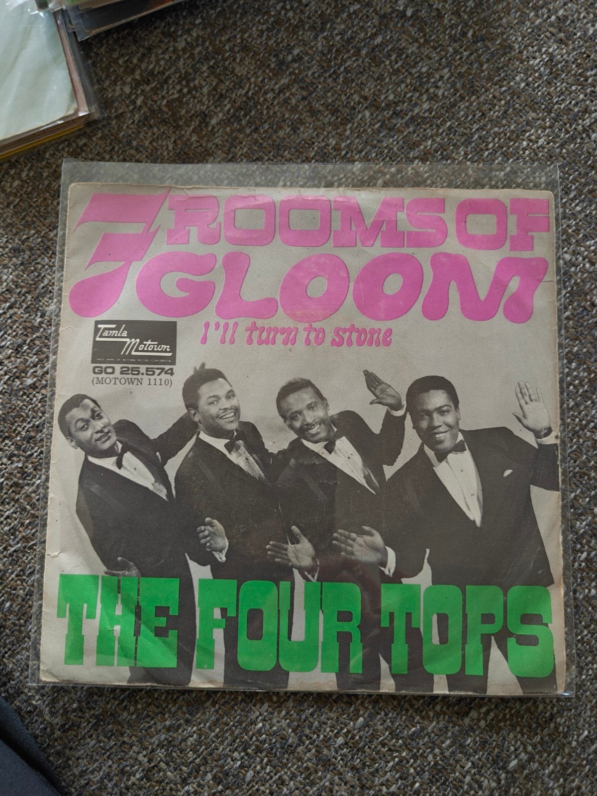 The Four Tops -Seven rooms of gloom, Cd's en Dvd's, Vinyl Singles, Ophalen of Verzenden, Gebruikt, Pop