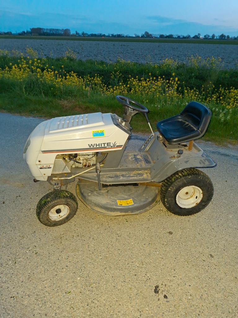 Leuke White zitmaaier, Ophalen, Gebruikt, Elektrische starter, White