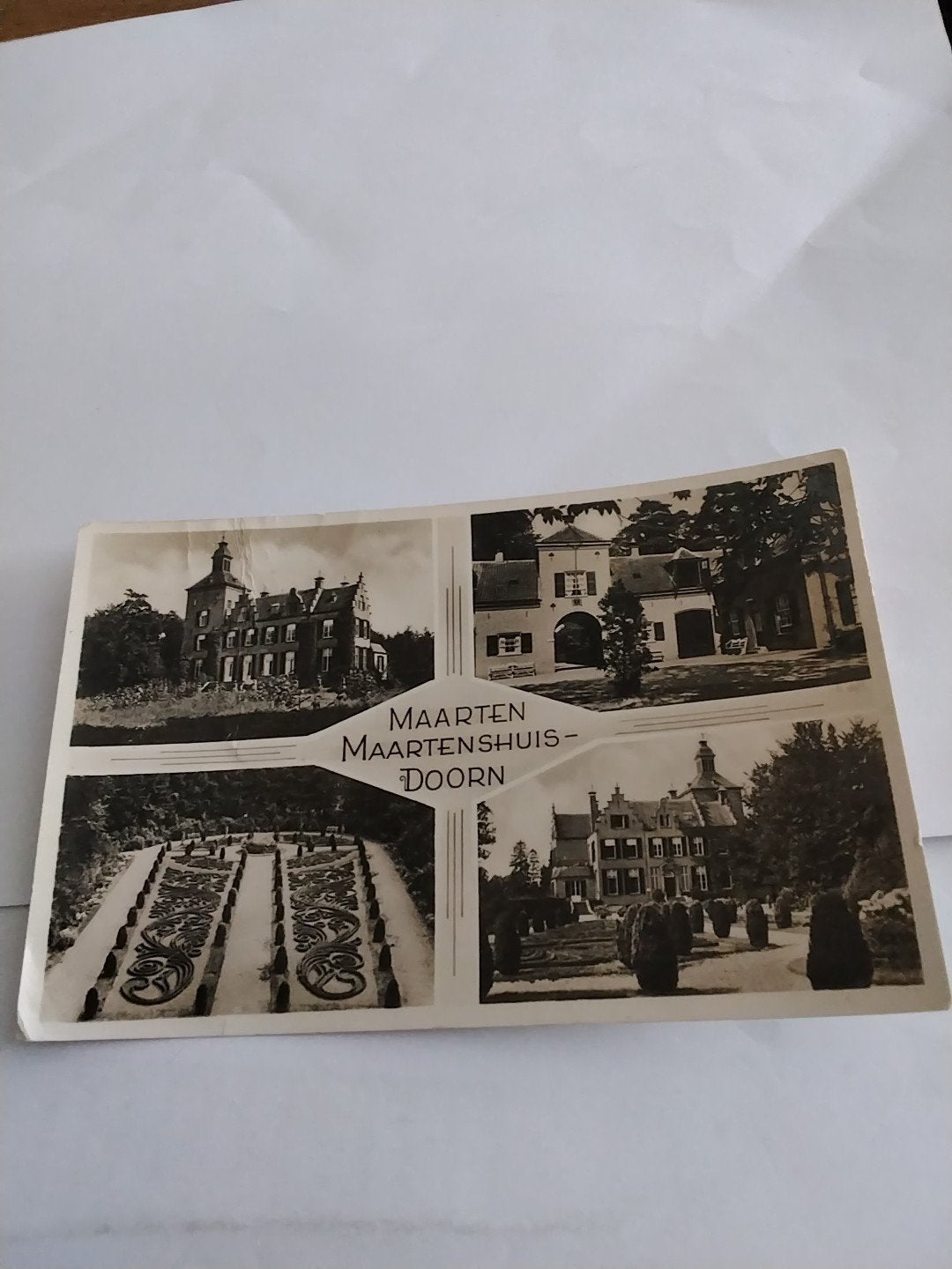 Oude Ansichtkaart Maarten Maartenshuis Doorn, Verzamelen, Ansichtkaarten | Nederland, Ophalen of Verzenden, Voor 1920, Gelopen