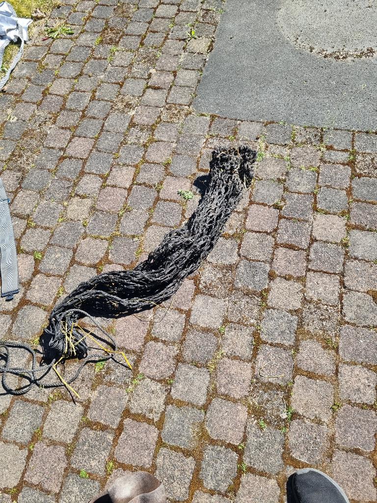 Hooinet/slowfeeder fijnmazig - groot, zwart, Ophalen of Verzenden, Zo goed als nieuw, Overige soorten