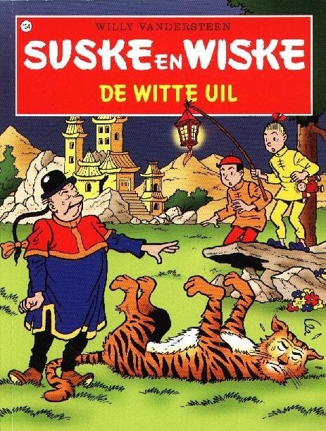 Suske en Wiske dl 134 - De Witte Uil - WvdS, Gelezen, Verzenden, Willy Vandersteen, Eén stripboek