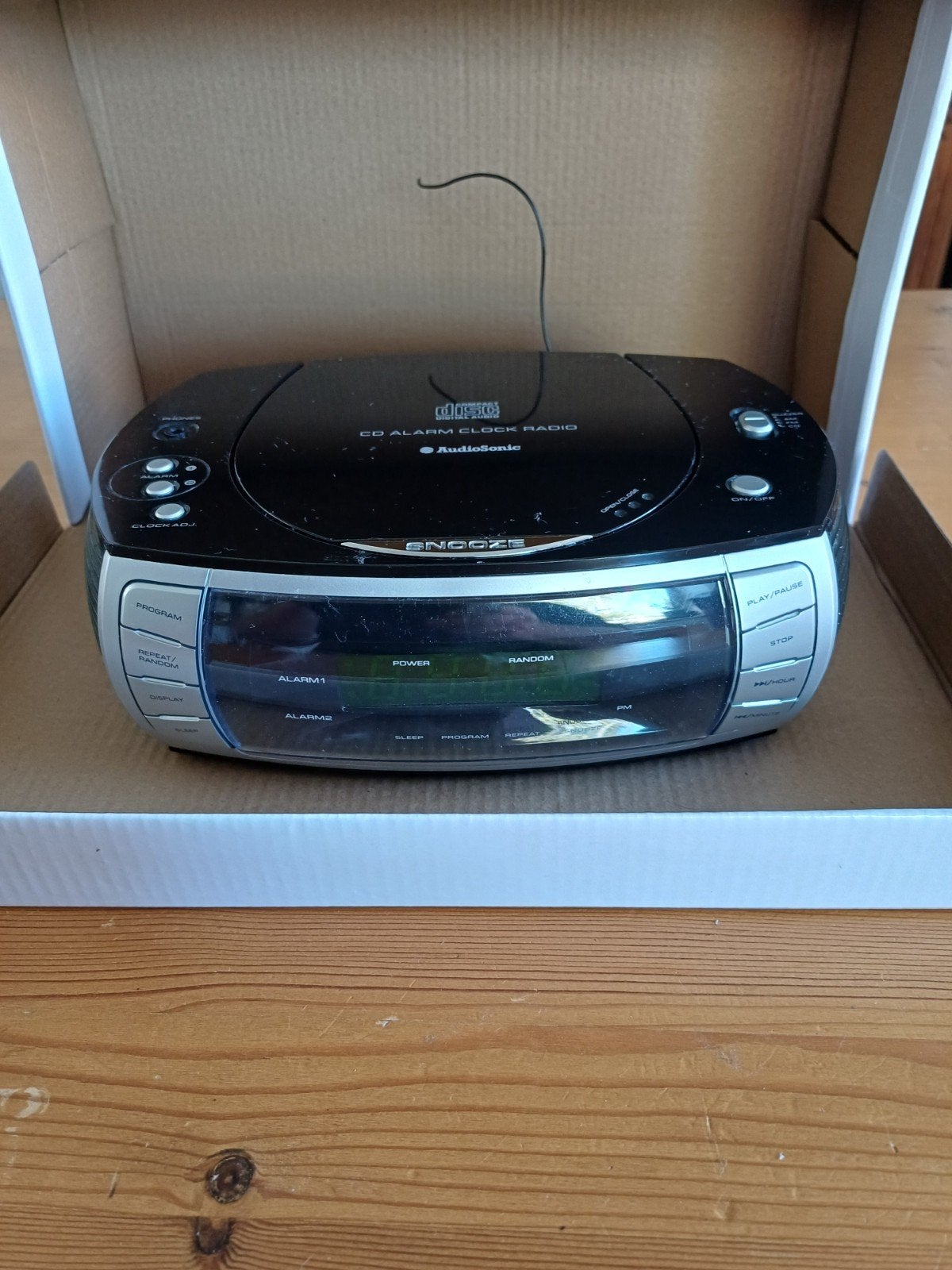 GOEDE KLOKRADIO MET CD, Ophalen of Verzenden, Gebruikt, Digitaal