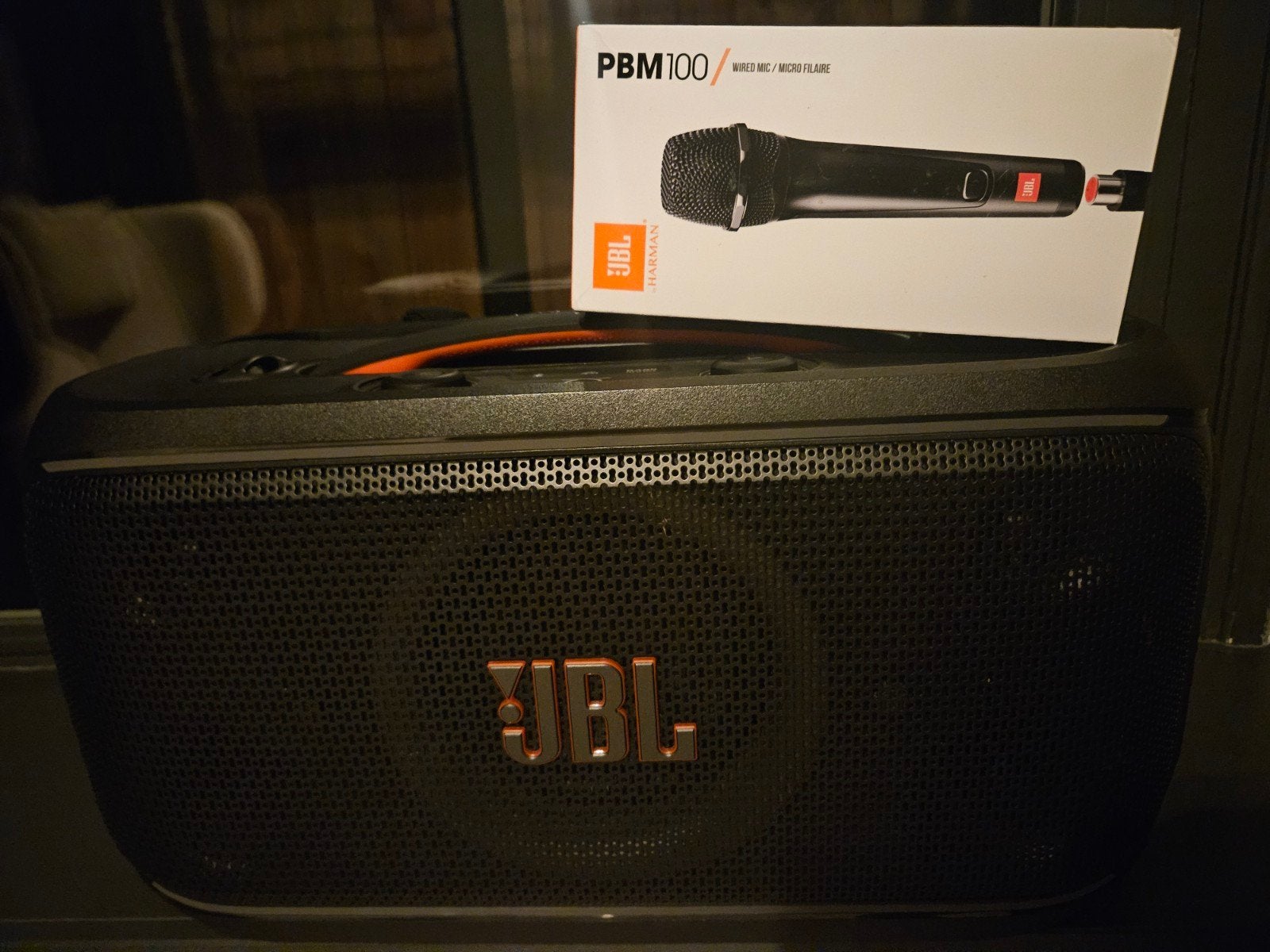 JBL pbm100 microfoon, Ophalen of Verzenden, Zo goed als nieuw, Zangmicrofoon