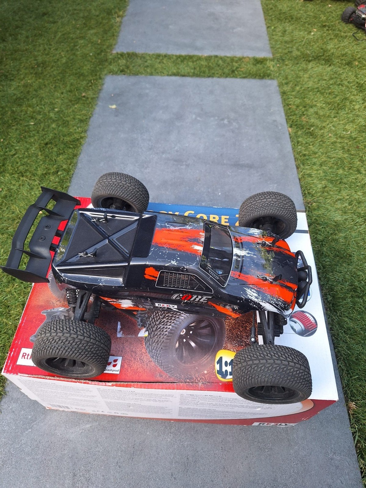 RC Auto Offroad 1:10, Elektro, Gebruikt, Auto offroad, Ophalen of Verzenden