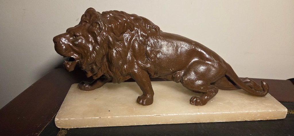 Leeuw Sculptuur, Antiek en Kunst, Ophalen of Verzenden