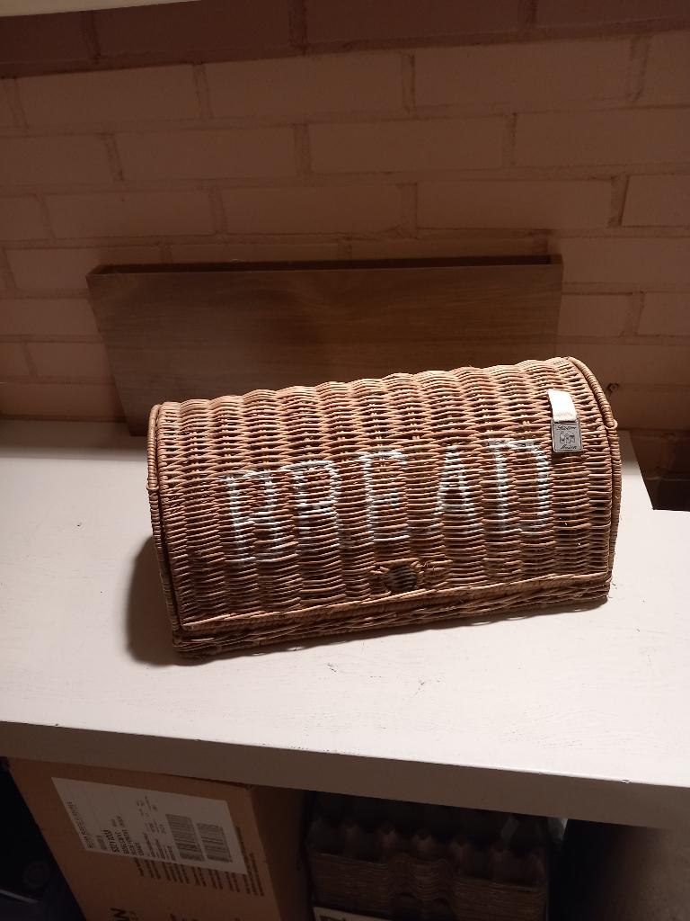 Riviera Maison Bread mand, Gebruikt, Ophalen of Verzenden, Natuurlijk materiaal, Broodtrommel