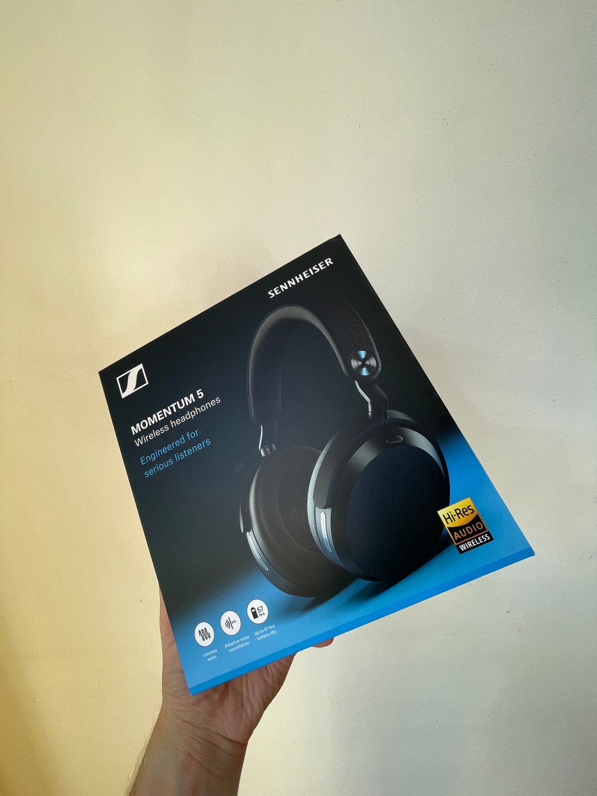 Sennheiser Momentum 5 Zwart Hoofdtelefoon - Nieuw, Sennheiser, Nieuw, Ophalen of Verzenden, Over-ear