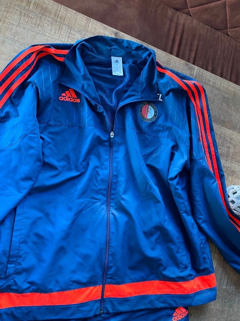 Feyenoord trainingspak, Blauw, Maat 56/58 (XL), Ophalen of Verzenden, Zo goed als nieuw