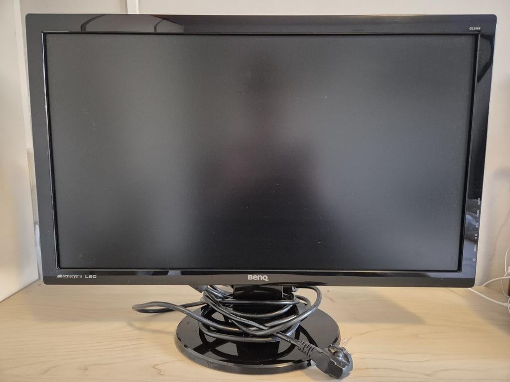 Benq LCD monitor 24 inch, Computers en Software, Monitoren, BENQ, Gebruikt, HDMI, Full HD