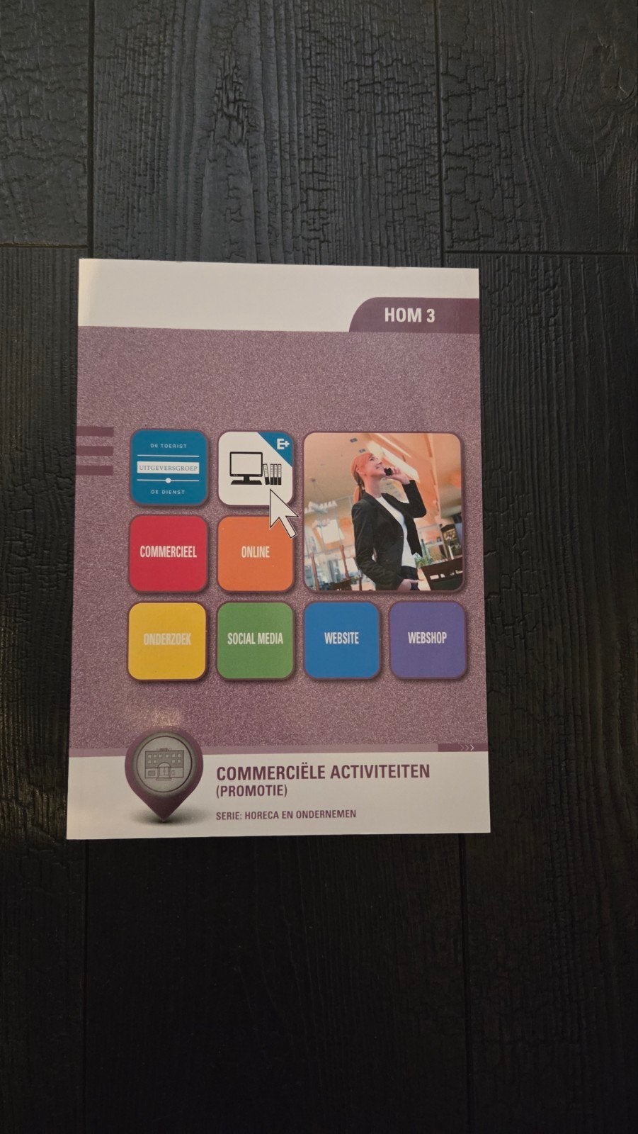 HOM 3 Commerciële Activiteiten (Promotie) Horeca Ondernemen, Boeken, Ophalen of Verzenden, Zo goed als nieuw, MBO