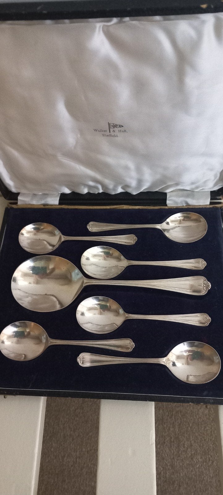 Dessert set Walker & Hall Sheffield, Ophalen of Verzenden