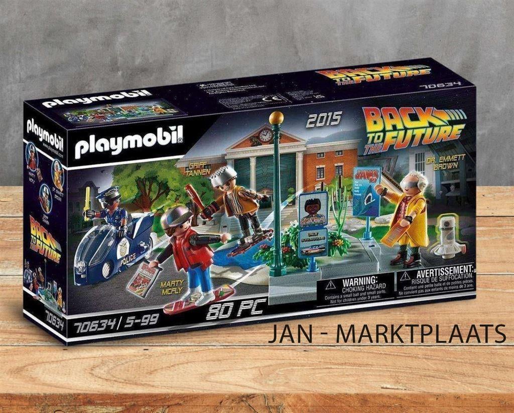 Playmobil Back to the Future 2 Hoverboard Chase 70634, Verzenden, Nieuw