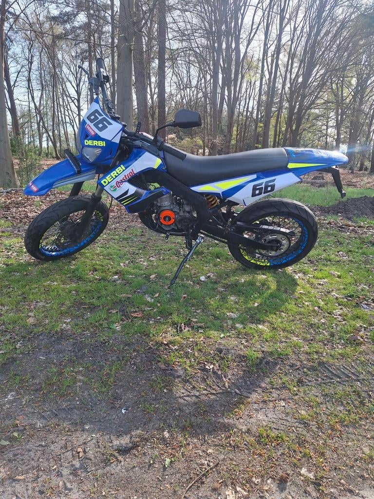 Derbi Senda SM 2015 – 77cc Big Race, Ophalen of Verzenden, Zo goed als nieuw